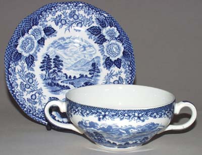 Soup Cup and Saucer